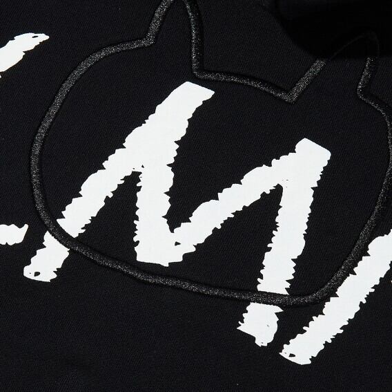 11/13までセール！！★SEVENTEEN ミンギュ 着用！！【LMR】SILICONE WAPPEN BIG LOGO HOOD