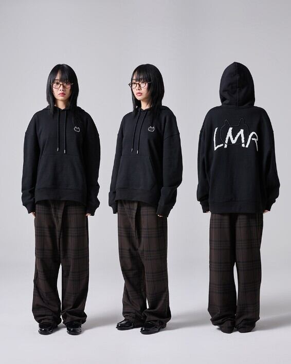 11/13までセール！！★SEVENTEEN ミンギュ 着用！！【LMR】SILICONE WAPPEN BIG LOGO HOOD