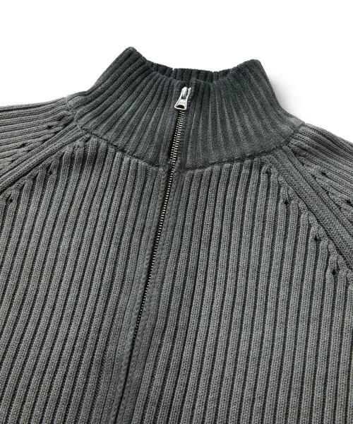 ★BOYNEXTDOOR ジェヒョン 着用！！【MMIC】MUSK ZIP-UP KNIT (BLACK)