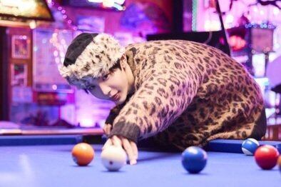 ★RIIZE ショウタロウ 着用！！【MAHAGRID】LEOPARD HAIRY KNIT CARDIGAN BROWN