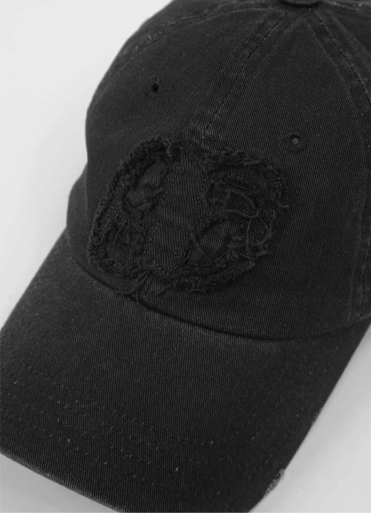 ★Hearts2Hearts ジウ 着用！【ASON】PATCH BALL CAP / BLACK