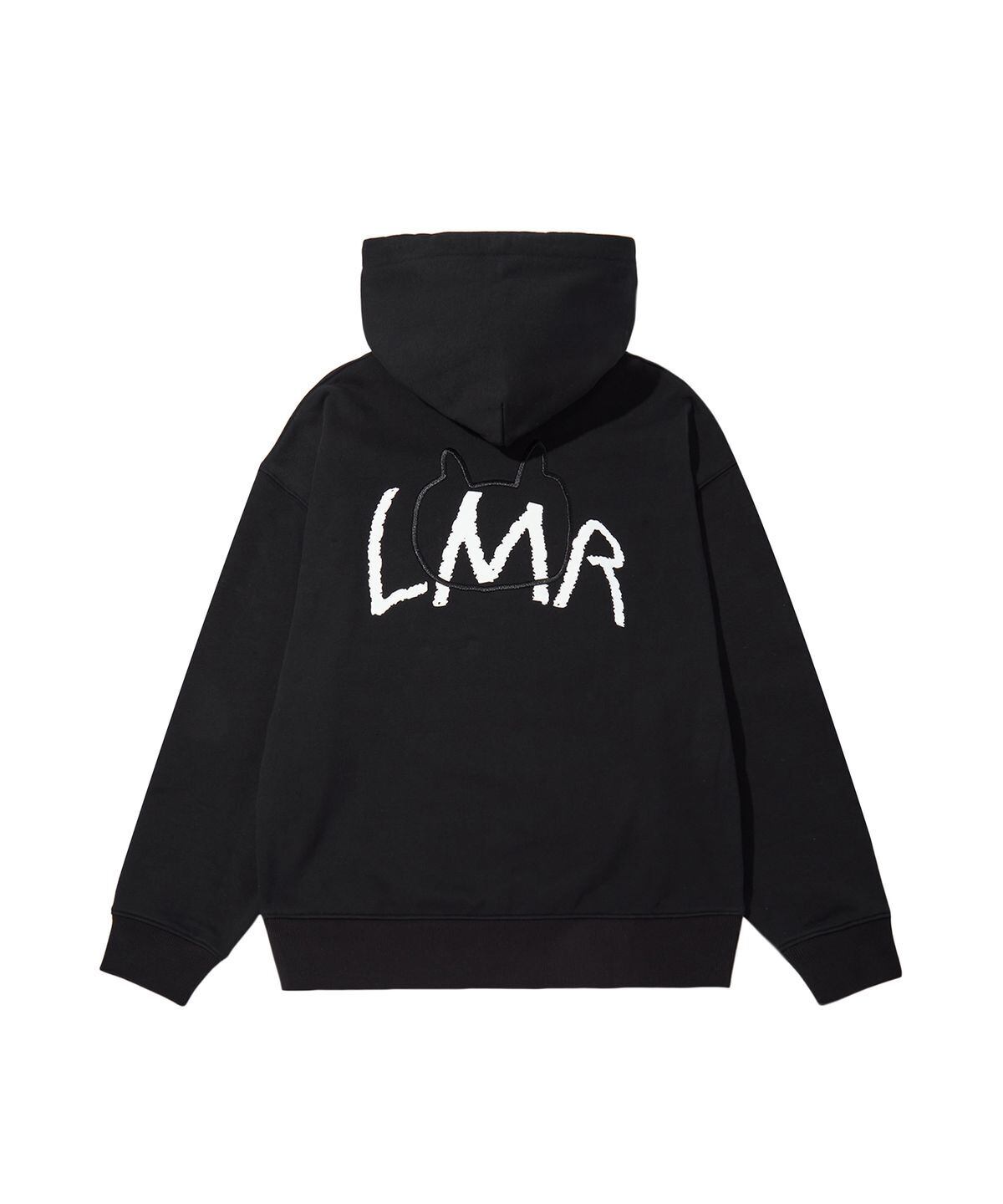 11/13までセール！！★SEVENTEEN ミンギュ 着用！！【LMR】SILICONE WAPPEN BIG LOGO HOOD
