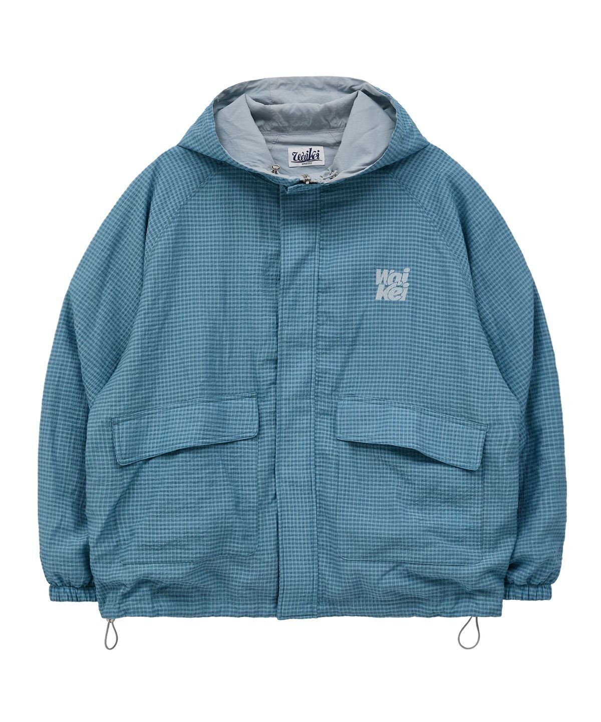 ★QWER チョダン & ヒナ & マジェンタ & シヨン 着用！！【WAIKEI】reversible check windbreaker