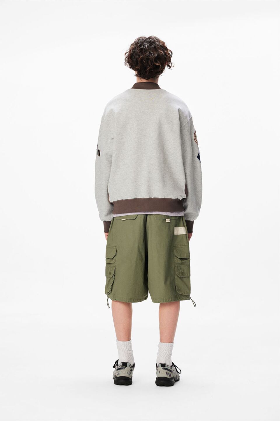 ★RIIZE ソンチャン 着用！！【SUNLOVE】Champion Jacket Heather Grey