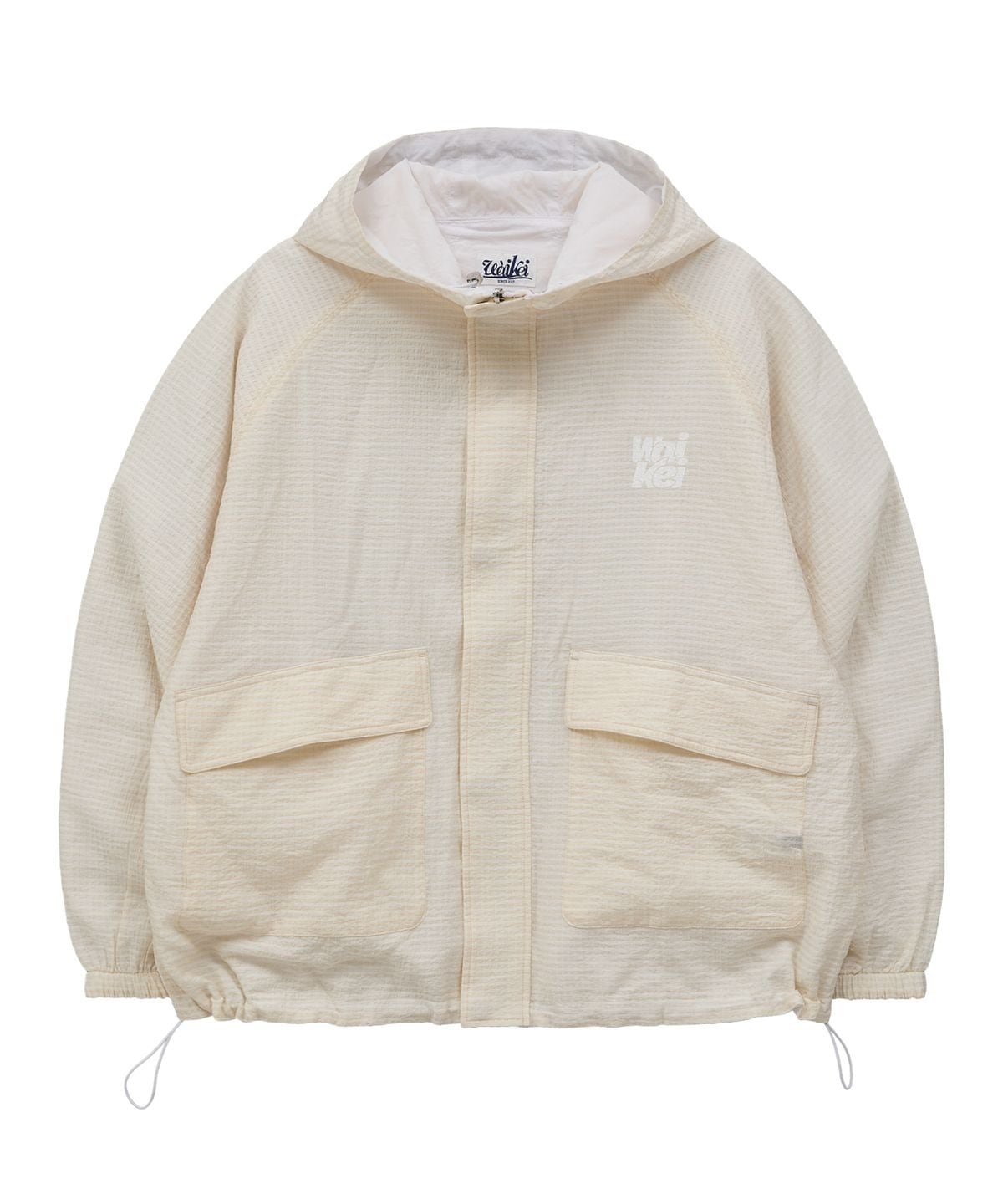 ★QWER チョダン & ヒナ & マジェンタ & シヨン 着用！！【WAIKEI】reversible check windbreaker