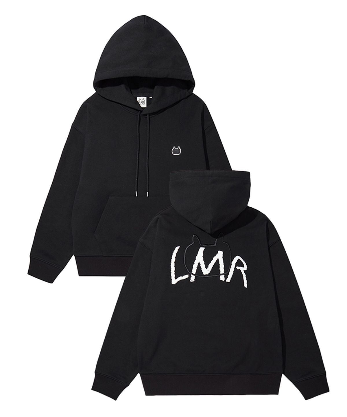11/13までセール！！★SEVENTEEN ミンギュ 着用！！【LMR】SILICONE WAPPEN BIG LOGO HOOD