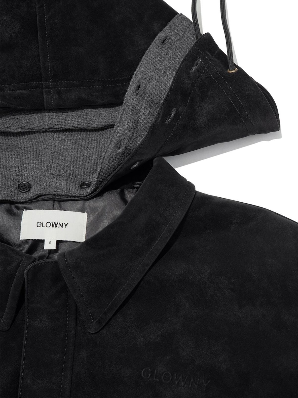 在庫少なめ！★RIIZE アントン 着用！！【GLOWNY】URBAN SUEDE JUMPER (BLACK)