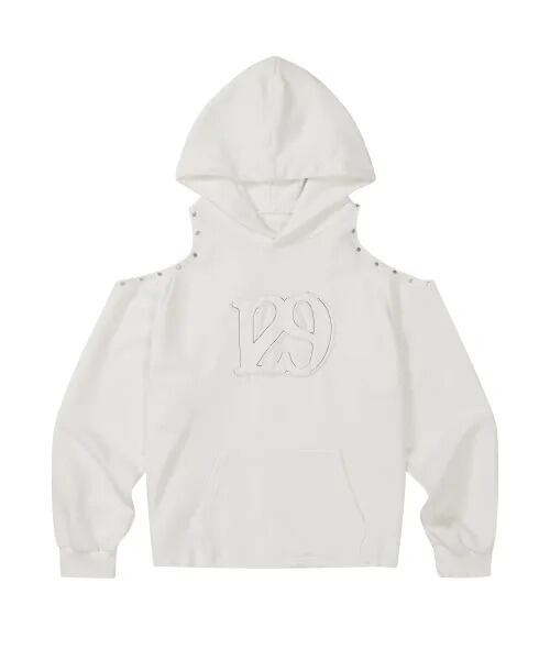 ★ILLIT ミンジュ 着用！！【ILLIGO】129 CUTOUT OVERFIT HOODIE - 4COLOR