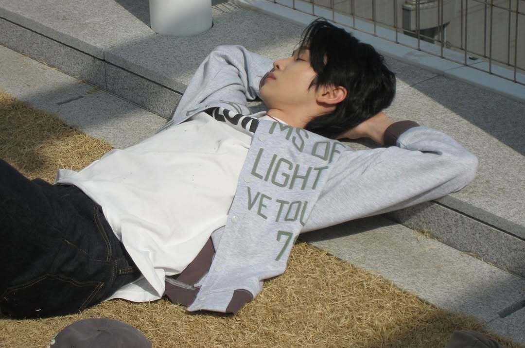 ★RIIZE ソンチャン 着用！！【SUNLOVE】Champion Jacket Heather Grey